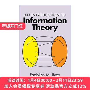 英文原版 An Introduction to Information Theory 信息论导论 Fazlollah M. Reza 英文版 进口英语原版书籍