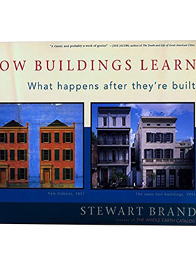 建筑养成记 英文原版 How Buildings Learn What Happens After They're Built 建成后纪实 英文版 进口英语原版书籍