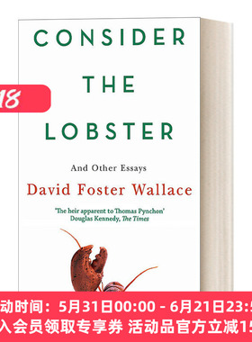 英文原版 Consider The Lobster 思考龙虾 大卫福斯特华莱士散文集 英文版 进口英语原版书籍