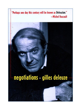 在哲学与艺术之间  英文原版 Negotiations 1972-1990 德勒兹访谈录 Gilles Deleuze 英文版 进口英语原版书籍