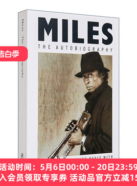 英文原版 Miles 迈尔斯·戴维斯自传 一代爵士大师的传奇 英文版 进口英语原版书籍