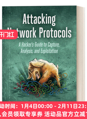 英文原版 Attacking Network Protocols 攻击网络协议 黑客捕获、分析和利用指南 James Forshaw 英文版 进口英语原版书籍