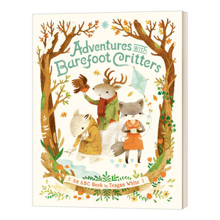 英文版 书籍 Barefoot 冒险 纸板书 赤足动物 With Critters 进口英语原版 英文原版 绘本 Adventures