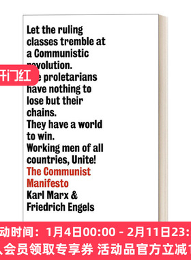 共产党宣言 英文原版 The Communist Manifesto 马克思 恩格斯 企鹅伟大思想系列 英文版 进口英语原版书籍