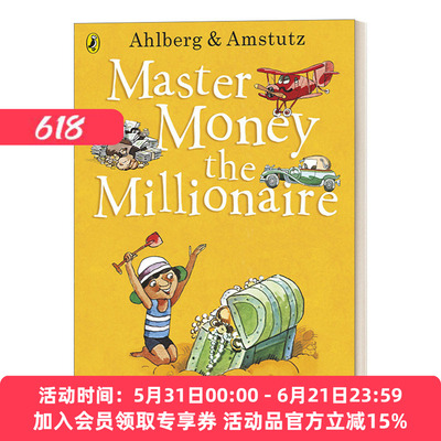 英文原版 Master Money the Millionaire 百万富翁小钱 成长没烦恼系列 英文版 进口英语原版书籍