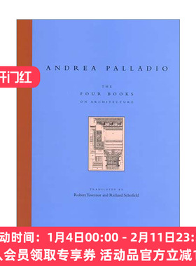 建筑四书 英文原版 The Four Books on Architecture MIT Press Andrea Palladio 英文版 进口英语原版书籍