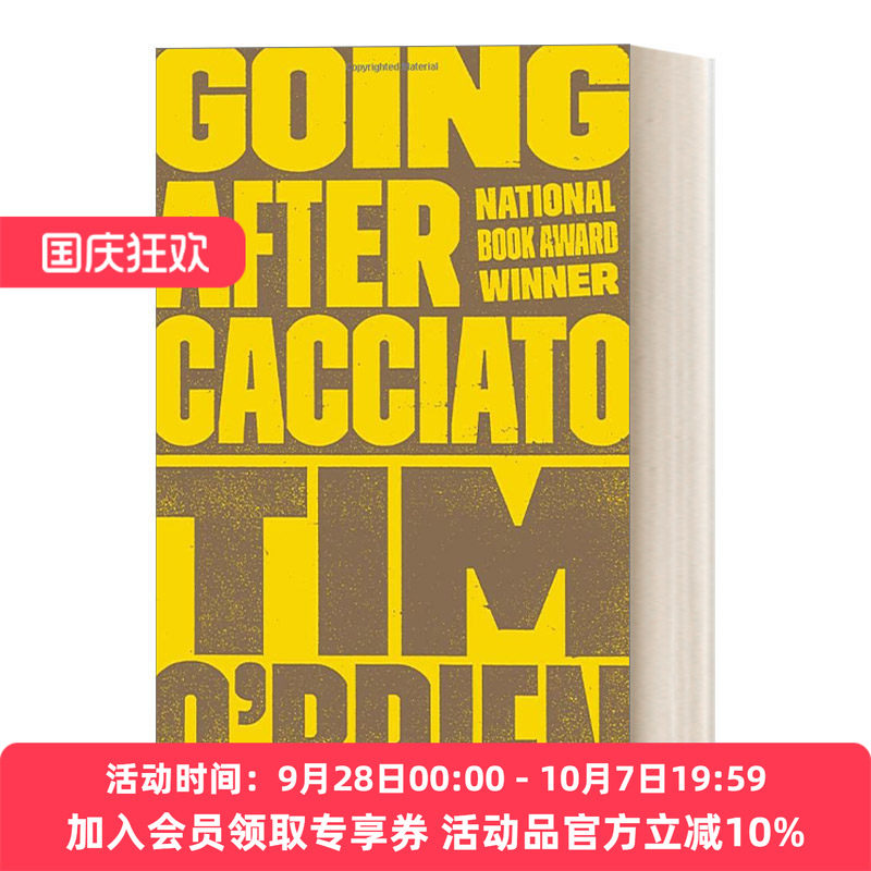 追寻卡西艾托 英文原版 Going After Cacciato 惊悚悬疑军事小说 Tim O'Brien 英文版 进口英语原版书籍