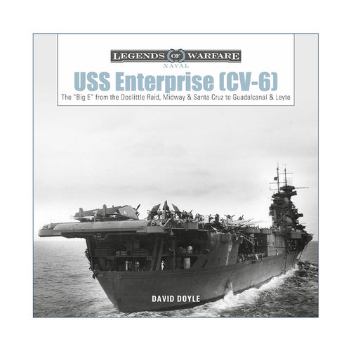 英文原版 USS Enterprise CV-6 企业号航空母舰 大E号历史 杜立特空袭 David Doyle 精装 英文版 进口英语原版书籍