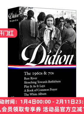 英文原版小说 20世纪60年代和70年代 Joan Didion The 1960s & 70s 琼·狄迪恩 精装 英文版 进口英语原版书籍