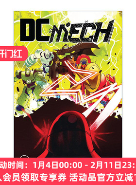 英文原版 DC Mech 机甲 DC漫画 闪电侠 蝙蝠侠 精装 Kenny Porter 英文版 进口英语原版书籍