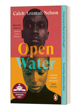 华研原版 英文原版 Open Water 开放的水域 凯莱布·阿祖玛·纳尔逊 英文版 进口英语原版书籍