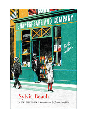 英文原版 Shakespeare and Company 莎士比亚书店 巴黎左岸，一个女人和她的传奇书店 西尔薇娅·毕奇 英文版 进口英语原版书籍