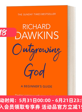 英文原版 Outgrowing God 理查德·道金斯科学入门 英文版 进口英语原版书籍