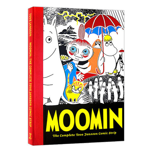 姆明 漫画1 精装大开本 英文原版绘本 Moomin Book One The Complete Tove Jansson Comic Strip 收藏本 英文版 进口英语原版书籍
