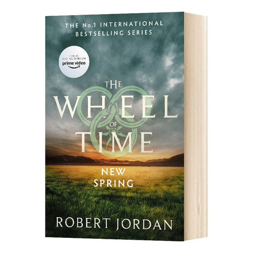 时光之轮前传 英文原版 New Spring A Wheel of Time Prequel 新春 影视封面版 文学小说 英文版 进口英语原版书籍