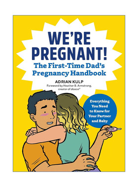 爸爸孕期手册  英文原版 We're Pregnant The First Time Dad's Pregnancy Handbook 新手爸爸系列 英文版 进口英语原版书籍