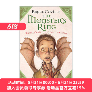 英文原版 The Monster's Ring 布鲁斯的魔法商店1 怪物之戒 英文版 进口英语原版书籍