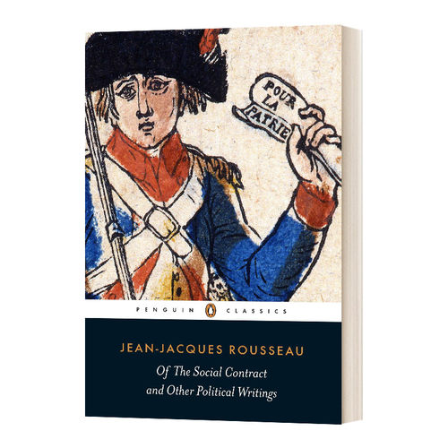 社会契约论 卢梭 英文原版 Social Contract Political Writings 英文版 进口英语原版书籍