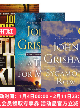英文原版小说 Jake Brigance Book 1-3册 杀戮时刻 锡卡莫尔街 宽恕时刻 John Grisham约翰·格里森姆 英文版 进口英语原版书籍