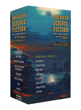 英文原版 Amer Scifi Novels 1960S 2C Bx 20世纪60年代的阿米尔科幻小说 盒套装 英文版 进口英语原版书籍