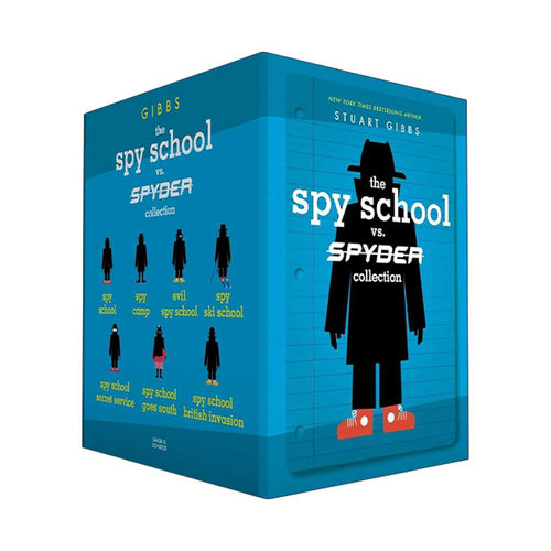 英文原版 The Spy School vs. SPYDER Collection Boxed Set 间谍学校顶级机密7册盒装 精装 英文版 进口英语原版书籍