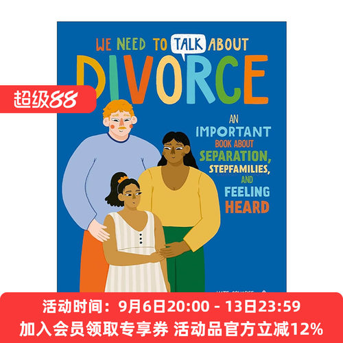 英文原版 We Need to Talk About Divorce 我们需要谈谈离婚 关于分居 重组家庭和被倾听 英文版 进口英语原版书籍