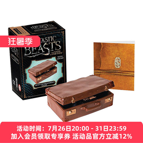 英文原版 神奇动物在哪里 纽特手提箱 可发声 Fantastic Beasts and Where to Find Them 英文版 进口英语原版书籍