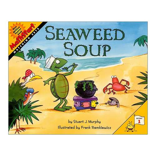 英文原版 Mathstart Level 1 Seaweed Soup 数学启蒙绘本1级 英文版 进口英语原版书籍