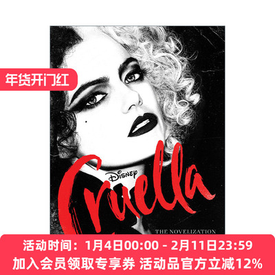 英文原版 Disney Live Action Cruella Novelization 迪士尼魔女库伊拉小说 真人版电影同名周边读物 英文版 进口英语原版书籍