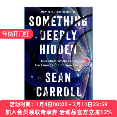 隐藏的宇宙  英文原版 Something Deeply Hidden 量子世界与时空涌现 Sean Carroll 精装 英文版 进口英语原版书籍