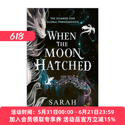英文原版 When the Moon Hatched 月亮孵化时 月落系列1 Sarah A. Parker畅销奇幻浪漫小说 英文版 进口英语原版书籍