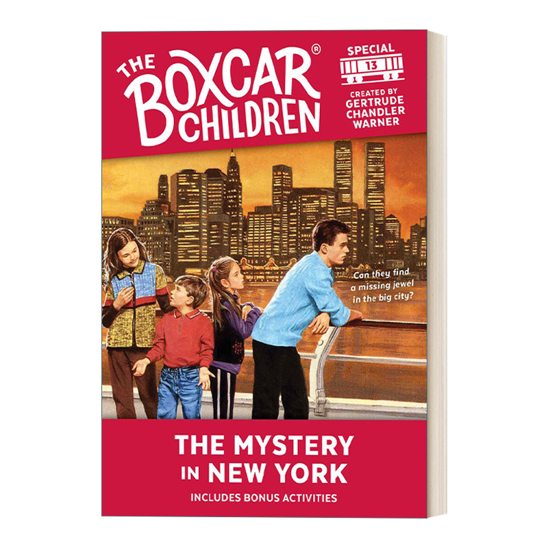 英文原版 The Boxcar Children Specials#13 The Mystery in New York棚车少年特辑#13纽约之谜英文版进口英语原版书籍