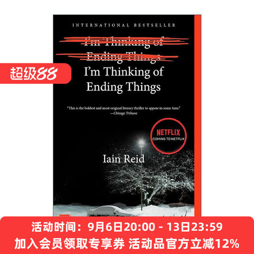英文原版 I'm Thinking of Ending Things 我想结束这一切 悬疑惊悚小说 英文版 进口英语原版书籍