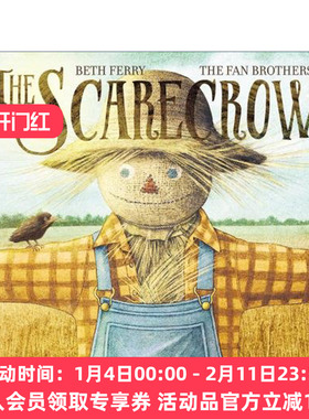 英文原版 The Scarecrow 稻草人 精装绘本 友谊 帮助 Beth Ferry 英文版 进口英语原版书籍