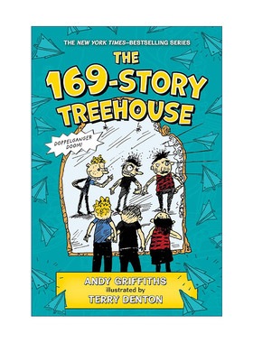 英文原版 The 169-Story Treehouse Doppelganger Doom 小屁孩树屋历险记169层 精装 英文版 进口英语原版书籍