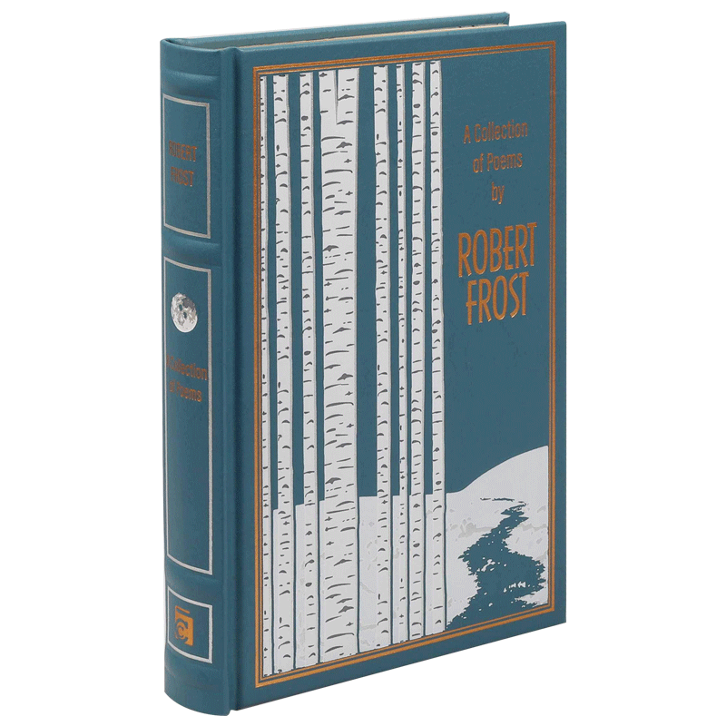 罗伯特诗选 云经典 英文原版 A Collection of Poems by Robert Frost Leather-bound Classics Leather Bound 英文版