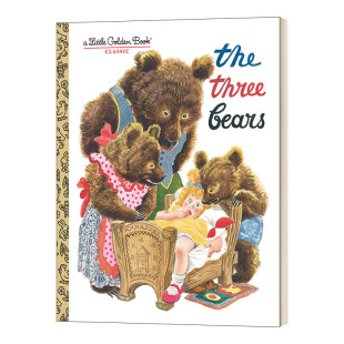 Book 英文原版 Little 三只小熊 兰登书屋精装 进口英语原版 Three 英文版 The 书籍 Bears 小金书 Golden
