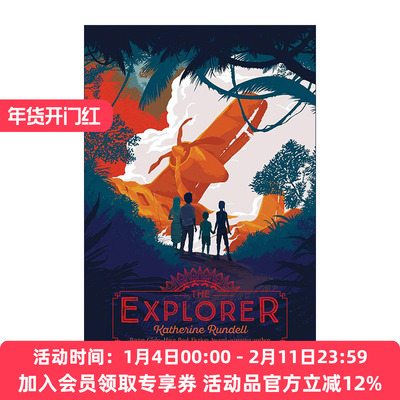 英文原版 The Explorer 探险家 四个孩子的冒险之旅 2017年科斯塔 卡内基文学提名奖作家凯瑟琳·朗德尔 英文版 进口英语原版书籍