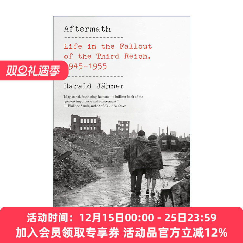 劫后余生  英文原版 Aftermath 1945-1955年第三帝国衰落后的日子 德国历史 Harald Jahner 英文版 进口英语原版书籍