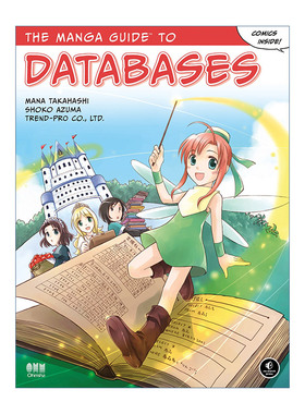 漫画数据库  英文原版 The Manga Guide to Databases 欧姆社学习漫画系列 高桥麻奈Mana Takahashi 英文版 进口英语原版书籍
