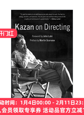英文原版 Kazan on Directing 伊利亚·卡赞谈导演 电影表演艺术 英文版 进口英语原版书籍