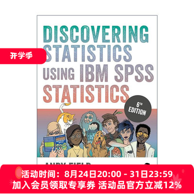 英文原版 Discovering Statistics Using IBM SPSS Statistics 利用SPSS进行统计分析 第六版 英文版 进口英语原版书籍