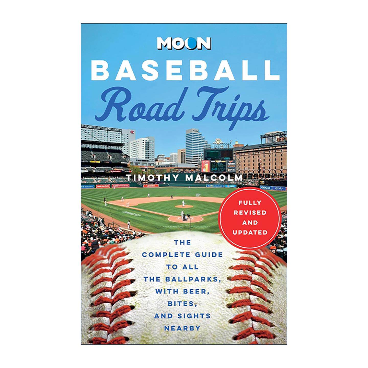 英文原版 Moon Baseball Road Trips 棒球公路旅行 Moon旅行指南 英文版 进口英语原版书籍