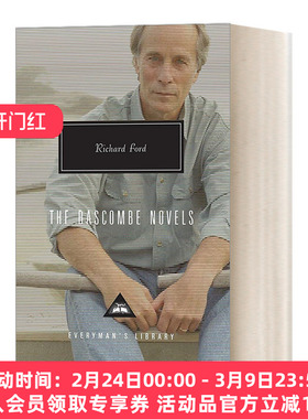 英文原版 The Bascombe Novels 巴斯康比小说系列 理查德·福特 Everyman精装收藏版 英文版 进口英语原版书籍