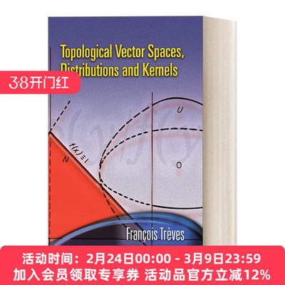 英文原版 Topological Vector Spaces Distributions and Kernels 拓扑向量空间 分布和核 英文版 进口英语原版书籍