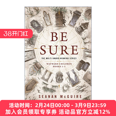 英文原版 Be Sure: Wayward Children  Books 1-3 任性之孩3册盒装 2022年雨果系列小说奖 英文版 进口英语原版书籍