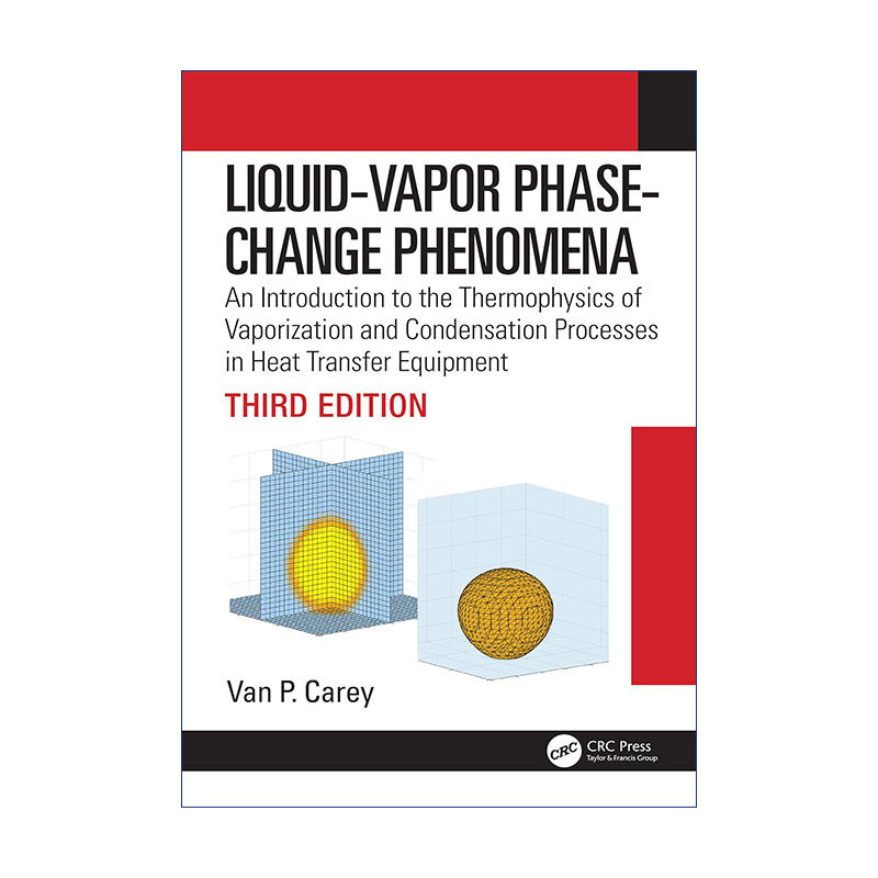 现货 液相气相变现象  英文原版 Liquid-Vapor Phase-Change Phenomena 传热设备中汽化与冷凝过程的热物理学导论 第3版 精装