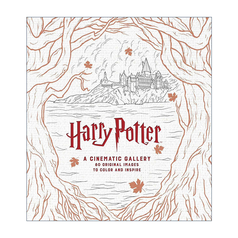 英文原版 Harry Potter A Cinematic Gallery 哈利波特 电影画廊 8张原图集 英文版 进口英语原版书籍