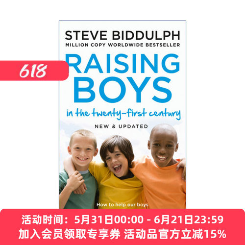 养育男孩  英文原版 Raising Boys in the 21St Century 新版 史蒂夫·比达尔夫 英文版 进口英语原版书籍
