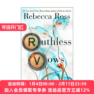 英文原版 Ruthless Vows 残酷誓约 魔法信件2 精装 丽贝卡·罗斯战时奇幻爱情小说 英文版 进口英语原版书籍